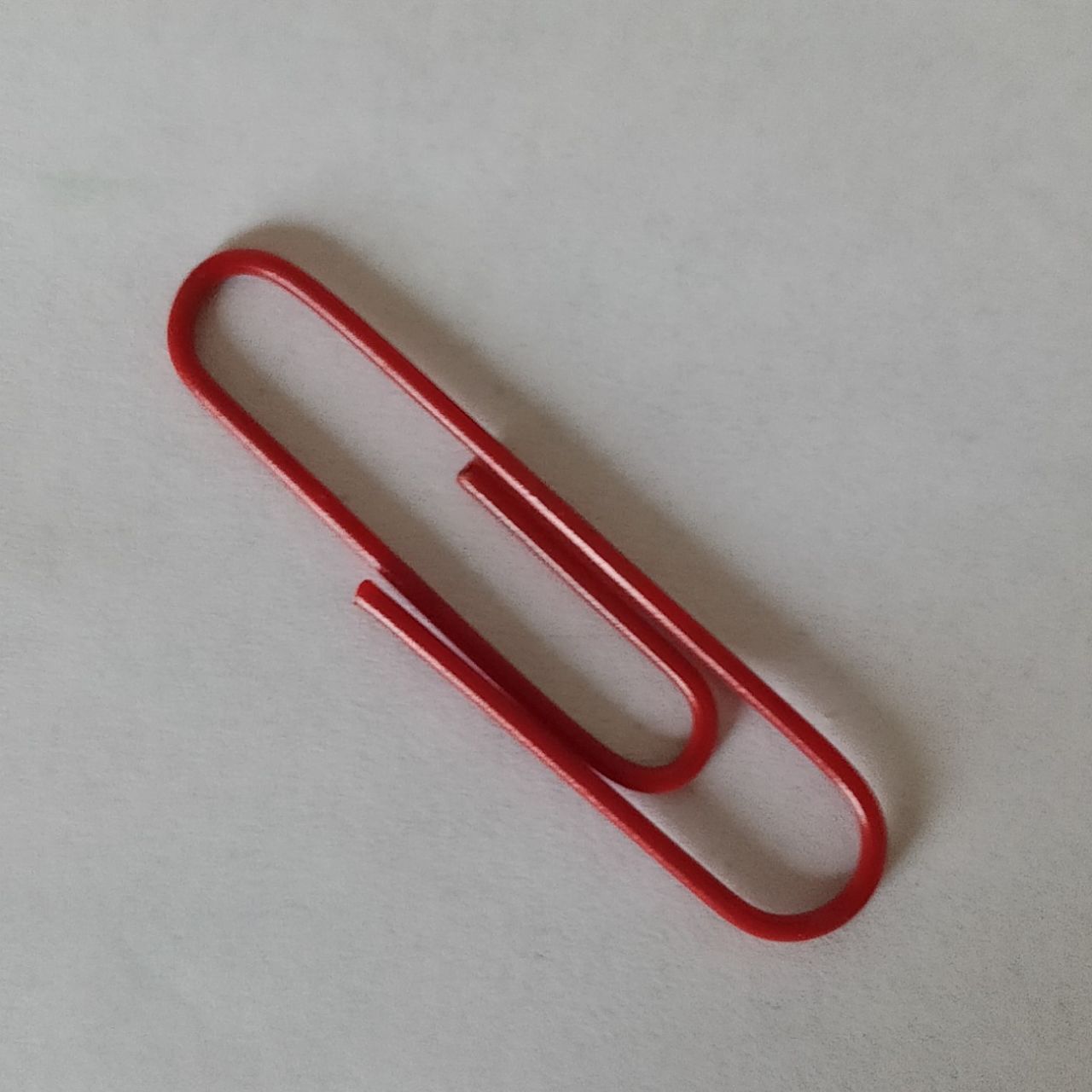 Red paper clip